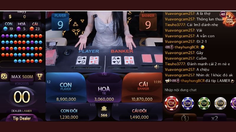 Baccarat Live Sunwin mang đến trải nghiệm sòng bài chân thực 