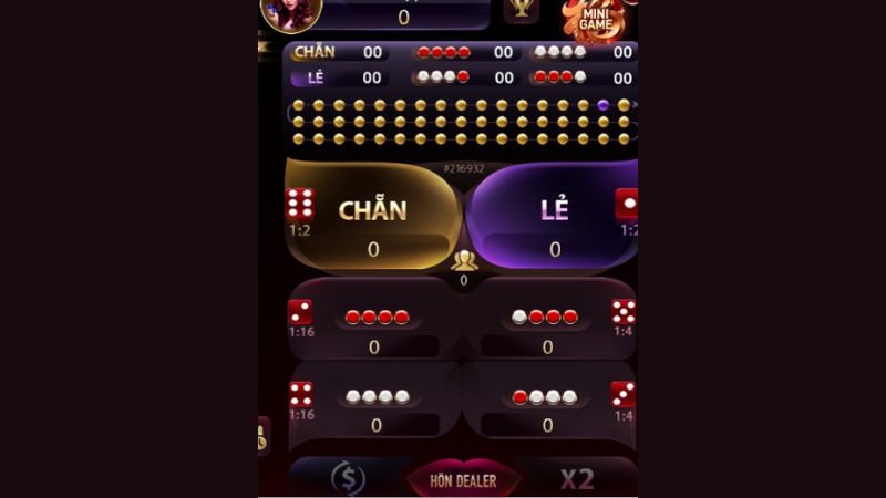 Sảnh Xóc Đĩa Thủy Tinh thu hút đông đảo người chơi